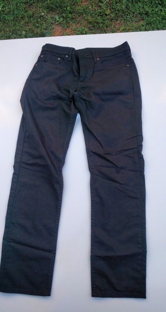 Levi's mens black stretch 511 jeans